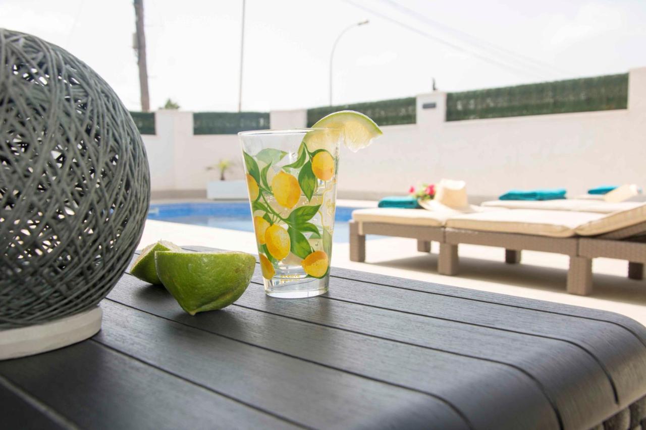 Vila Casa Soleada Piscina Climatizada Y Privada Santiago De La Ribera Exteriér fotografie