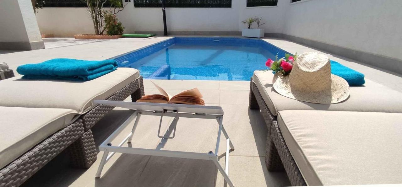 Vila Casa Soleada Piscina Climatizada Y Privada Santiago De La Ribera Exteriér fotografie